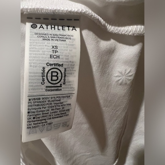 ATHLETA | PACIFICA DRESS XS WHITE - Picture 6 of 10